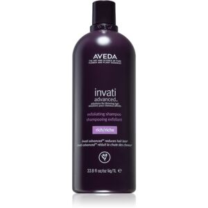 Aveda Invati Advanced™ Exfoliating Rich Shampoo shampoing nettoyant en profondeur effet exfoliant 1000 ml