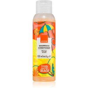 Avon Travel Kit Beauty And The Beach shampoing et après-shampoing 2 en 1 100 ml