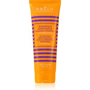 Brelil Numéro Solaire After Sun Shampoo shampoing nourrissant pour cheveux exposés au chlore, au soleil et à l'eau salée 250 ml