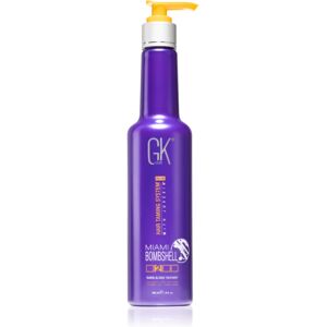 GK Hair Miami Bombshell masque lissant hydratant pour les cheveux avec décoloration ou balayage 280 ml