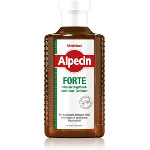 Alpecin Medicinal Forte lotion tonique intense anti-pelliculaire et anti-chute résistance 200 ml - Publicité Alpecin Medicinal Forte lotion tonique intense anti-pelliculaire et anti-chute résistance 200 ml - Publicité