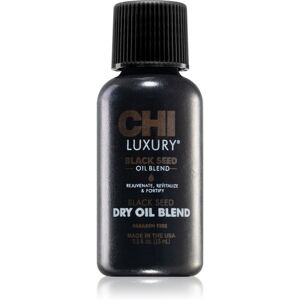 CHI Luxury Black Seed Oil Dry Oil Blend huile sèche nourrissante pour cheveux 15 ml - Publicité CHI Luxury Black Seed Oil Dry Oil Blend huile sèche nourrissante pour cheveux 15 ml - Publicité