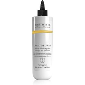 FarmaVita Amethyste Instant Colouring Fluid Bonding Color Mask pour cheveux blonds teinte Gold Blonde 250 ml - Publicité FarmaVita Amethyste Instant Colouring Fluid Bonding Color Mask pour cheveux blonds teinte Gold Blonde 250 ml - Publicité