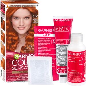 Garnier Color Sensation coloration cheveux teinte 7.40 Intense Copper 1 pcs - Publicité Garnier Color Sensation coloration cheveux teinte 7.40 Intense Copper 1 pcs - Publicité