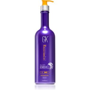 GK Hair Silver Bombshell shampoing pour cheveux blonds neutralisant les reflets cuivrés 710 ml - Publicité GK Hair Silver Bombshell shampoing pour cheveux blonds neutralisant les reflets cuivrés 710 ml - Publicité