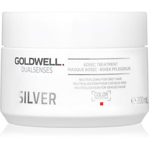 Goldwell Dualsenses Silver Masque 60sec (200ml) - Publicité Goldwell Dualsenses Silver Masque 60sec (200ml) - Publicité