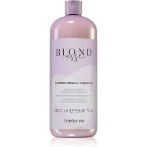 Shampoo Miracle Blonde Inebrya - Soin pour cheveux blonds - 1000ml - Publicité Shampoo Miracle Blonde Inebrya - Soin pour cheveux blonds - 1000ml - Publicité