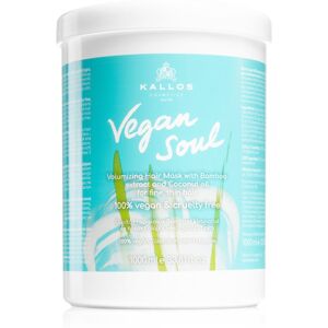 Kallos Cosmetics Vegan Soul Masque Volumisants pour Cheveux Fins - 1000ml - Publicité Kallos Cosmetics Vegan Soul Masque Volumisants pour Cheveux Fins - 1000ml - Publicité