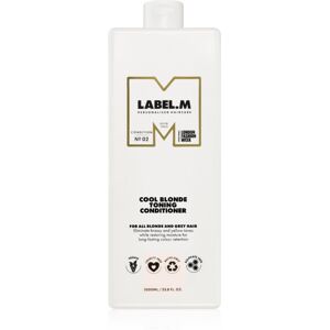 label.m Cool Blonde Conditioner après-shampoing hydratant anti-jaunissement 1000 ml - Publicité label.m Cool Blonde Conditioner après-shampoing hydratant anti-jaunissement 1000 ml - Publicité