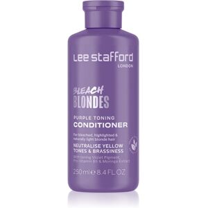 Lee Stafford Bleach Blondes Toning Conditioner soin démêlant correcteur couleur pour cheveux blonds et méchés 250 ml - Publicité Lee Stafford Bleach Blondes Toning Conditioner soin démêlant correcteur couleur pour cheveux blonds et méchés 250 ml - Publicité