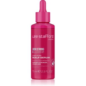 Lee Stafford Grow Strong & Long Stimulating Scalp Serum sérum fortifiant pour stimuler la repousse des cheveux 75 ml - Publicité Lee Stafford Grow Strong & Long Stimulating Scalp Serum sérum fortifiant pour stimuler la repousse des cheveux 75 ml - Publicité