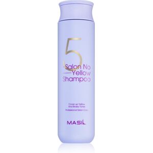 MASIL 5 Salon No Yellow shampoing violet anti-jaunissement 300 ml - Publicité MASIL 5 Salon No Yellow shampoing violet anti-jaunissement 300 ml - Publicité