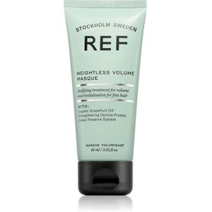 REF Weightless Volume Masque - Masque capillaire pour femmes - Hydratation profonde et renforcement - Publicité REF Weightless Volume Masque - Masque capillaire pour femmes - Hydratation profonde et renforcement - Publicité