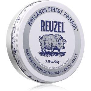Reuzel Clay Matte Pomade - Fixation moyenne, cheveux courts - Pomade - Publicité Reuzel Clay Matte Pomade - Fixation moyenne, cheveux courts - Pomade - Publicité
