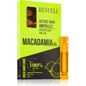 Revuele Macadamia Oil Ampoules Cheveux Teints - Soin Capillaire - Publicité Revuele Macadamia Oil Ampoules Cheveux Teints - Soin Capillaire - Publicité