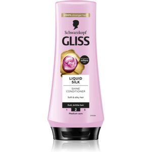Schwarzkopf Gliss Liquid Silk baume régénérant pour des cheveux plus forts et plus brillants 200 ml - Publicité Schwarzkopf Gliss Liquid Silk baume régénérant pour des cheveux plus forts et plus brillants 200 ml - Publicité