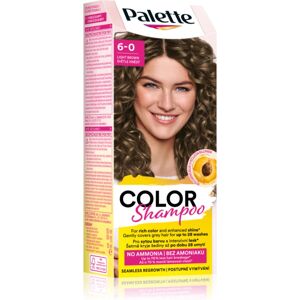 Schwarzkopf Palette Color Shampoo shampoing colorant teinte 6-0 Light Brown 50 ml - Publicité Schwarzkopf Palette Color Shampoo shampoing colorant teinte 6-0 Light Brown 50 ml - Publicité