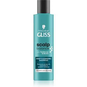 Schwarzkopf Gliss Scalp Balance shampoing nettoyant en profondeur pour cuir chevelu gras 200 ml - Publicité Schwarzkopf Gliss Scalp Balance shampoing nettoyant en profondeur pour cuir chevelu gras 200 ml - Publicité