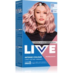 Schwarzkopf LIVE Intense Colour coloration cheveux permanente teinte 109 Cool Rose 1 pcs - Publicité Schwarzkopf LIVE Intense Colour coloration cheveux permanente teinte 109 Cool Rose 1 pcs - Publicité