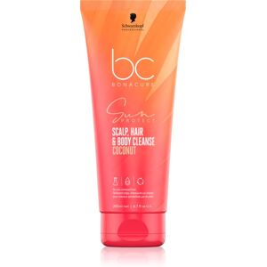 Schwarzkopf Professional BC Bonacure Sun Protect Scalp, Hair & Body Cleanse Gel douche 2 en 1 200 ml - Publicité Schwarzkopf Professional BC Bonacure Sun Protect Scalp, Hair & Body Cleanse Gel douche 2 en 1 200 ml - Publicité