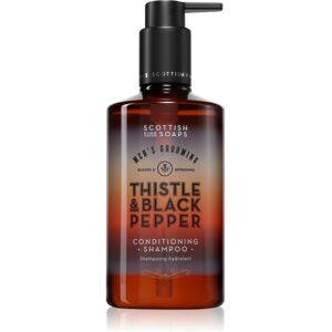 Scottish Fine Soaps Chardon et Poivre Noir Shampooing - Shampoo - Publicité Scottish Fine Soaps Chardon et Poivre Noir Shampooing - Shampoo - Publicité