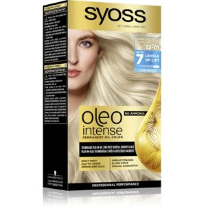 Syoss Oleo Intense Ultra Platinum - Coloration Permanente à l'Huile - Publicité Syoss Oleo Intense Ultra Platinum - Coloration Permanente à l'Huile - Publicité