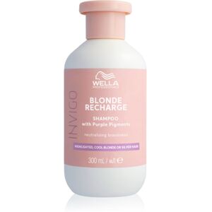 Wella Professionals Invigo Blonde Recharge - Shampoing revitalisant couleur 300ml - Publicité Wella Professionals Invigo Blonde Recharge - Shampoing revitalisant couleur 300ml - Publicité