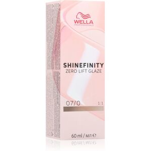 Wella Professionals Shinefinity Zero Lift Glaze coloration semi-permanente pour cheveux teinte 07/0 60 ml - Publicité Wella Professionals Shinefinity Zero Lift Glaze coloration semi-permanente pour cheveux teinte 07/0 60 ml - Publicité