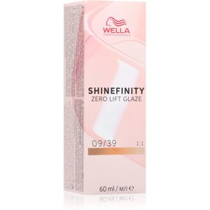 Wella Professionals Shinefinity Zero Lift Glaze coloration semi-permanente pour cheveux teinte 09/39 60 ml - Publicité Wella Professionals Shinefinity Zero Lift Glaze coloration semi-permanente pour cheveux teinte 09/39 60 ml - Publicité
