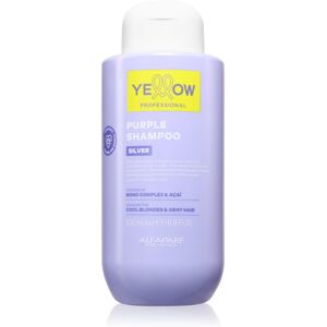 Yellow Professional Silver Purple Shampoo shampoing anti-jaunissement 500 ml - Publicité Yellow Professional Silver Purple Shampoo shampoing anti-jaunissement 500 ml - Publicité