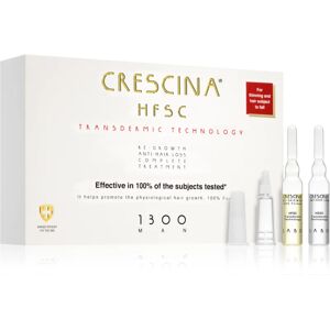 Crescina Transdermic 1300 Re-Growth and Anti-Hair Loss traitement pour la croissance et contre la chute des cheveux pour homme 20x3,5 ml - Publicité