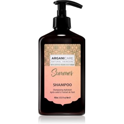 Arganicare Summer Shampoo shampoing pour cheveux exposés au soleil 400 ml - Publicité Arganicare Summer Shampoo shampoing pour cheveux exposés au soleil 400 ml - Publicité