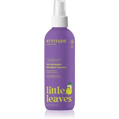 Attitude Little Leaves Spray Vanille & Poire - Fixatif capillaire - Publicité Attitude Little Leaves Spray Vanille & Poire - Fixatif capillaire - Publicité