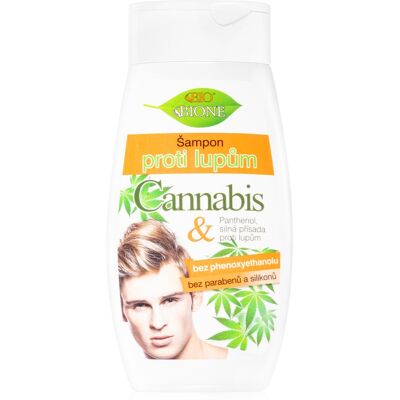 Shampoo Cannabis Bione Cosmetics pour Hommes - Antipelliculaire 260ml - Publicité Shampoo Cannabis Bione Cosmetics pour Hommes - Antipelliculaire 260ml - Publicité