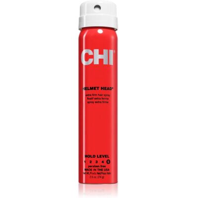 CHI Helmet Head laque cheveux fixation extra forte 74 ml - Publicité CHI Helmet Head laque cheveux fixation extra forte 74 ml - Publicité