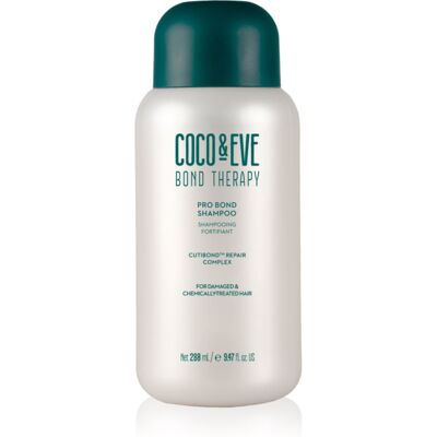 Coco & Eve Bond Therapy Pro Bond Shampoo shampoing fortifiant pour cheveux abîmés et traités chimiquement 280 ml - Publicité Coco & Eve Bond Therapy Pro Bond Shampoo shampoing fortifiant pour cheveux abîmés et traités chimiquement 280 ml - Publicité