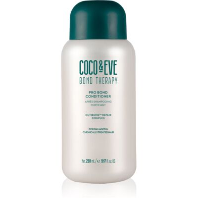 Coco & Eve Bond Therapy Pro Bond Conditioner après-shampoing hydratant et fortifiant pour cheveux abîmés et traités chimiquement 280 ml - Publicité Coco & Eve Bond Therapy Pro Bond Conditioner après-shampoing hydratant et fortifiant pour cheveux abîmés et traités chimiquement 280 ml - Publicité