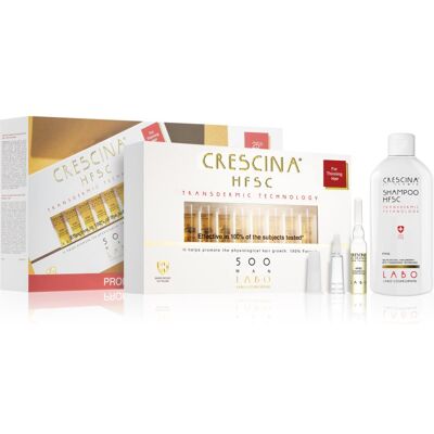 Crescina Crescina Transdermic 500 Re-Growth - Ensemble de traitement capillaire - Publicité Crescina Crescina Transdermic 500 Re-Growth - Ensemble de traitement capillaire - Publicité