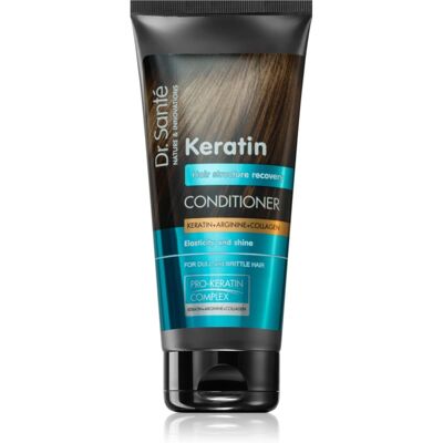 Après-shampoing Keratine Dr. Santé - Pour Cheveux Fragiles et Mat - Publicité Après-shampoing Keratine Dr. Santé - Pour Cheveux Fragiles et Mat - Publicité