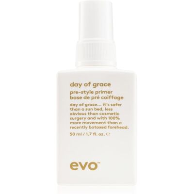 EVO Day of Grace Primer Pré-Styling - Après-Shampooing sans Rinçage et Spray Protecteur contre la Chaleur - Publicité EVO Day of Grace Primer Pré-Styling - Après-Shampooing sans Rinçage et Spray Protecteur contre la Chaleur - Publicité