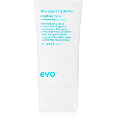 EVO The Great Hydrator Masque Hydratant - Masque pour cheveux secs et fragiles - Publicité EVO The Great Hydrator Masque Hydratant - Masque pour cheveux secs et fragiles - Publicité