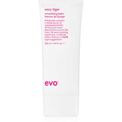 EVO Easy Tiger Baume Lissant - Balancing & Straightening Balm - Publicité EVO Easy Tiger Baume Lissant - Balancing & Straightening Balm - Publicité