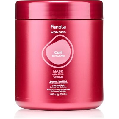 Fanola Marque Wonder Curl Masque Cheveux Bouclés Douceur Et Définition - Masque Capillaire - Publicité Fanola Marque Wonder Curl Masque Cheveux Bouclés Douceur Et Définition - Masque Capillaire - Publicité