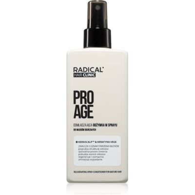 Farmona Hair Clinic Pro Age Rejuvenating Spray Conditioner après-shampoing sans rinçage pour cheveux matures 200 ml - Publicité Farmona Hair Clinic Pro Age Rejuvenating Spray Conditioner après-shampoing sans rinçage pour cheveux matures 200 ml - Publicité