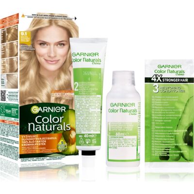 Garnier Garnier Color Naturals - Blond Très Clair Cendré - Coloration Capillaire - Publicité Garnier Garnier Color Naturals - Blond Très Clair Cendré - Coloration Capillaire - Publicité
