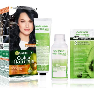 Garnier - Color Naturals Créme 2,10 Blueberry Black - Coloration pour cheveux pour femmes - 40 ml - Publicité Garnier - Color Naturals Créme 2,10 Blueberry Black - Coloration pour cheveux pour femmes - 40 ml - Publicité