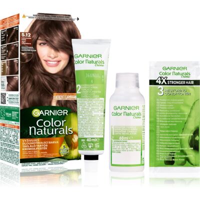 Garnier Garnier Color Naturals - Brun Froid Clair - Coloration Capillaire - Publicité Garnier Garnier Color Naturals - Brun Froid Clair - Coloration Capillaire - Publicité