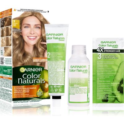 Coloration blonde naturelle Garnier - Color permanent pour femmes - Publicité Coloration blonde naturelle Garnier - Color permanent pour femmes - Publicité