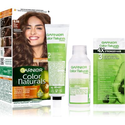 Garnier Color Naturals Creme - Chocolat Intense - Coloration Capillaire - Publicité Garnier Color Naturals Creme - Chocolat Intense - Coloration Capillaire - Publicité