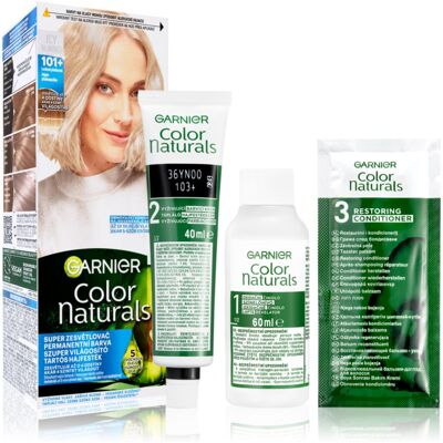Garnier Color Naturals Creme - Glace Platine - Coloration capillaire pour femmes - Publicité Garnier Color Naturals Creme - Glace Platine - Coloration capillaire pour femmes - Publicité